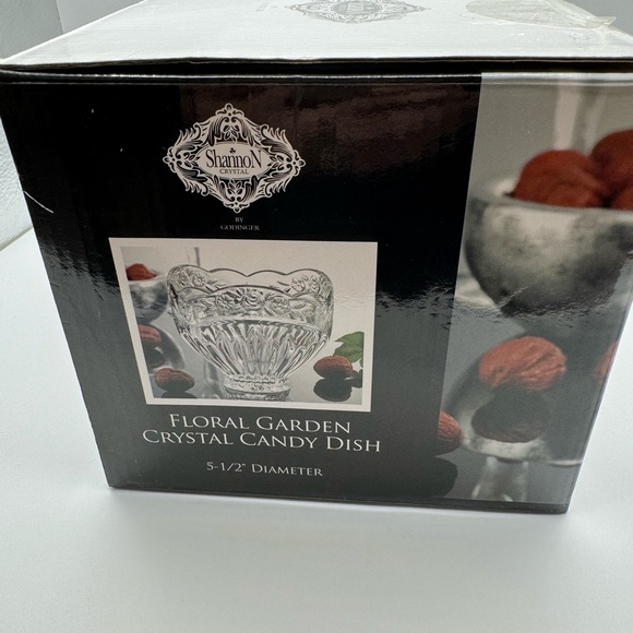 Shannon Crystal Floral Garden Candy Dish - Picture 7 of 7